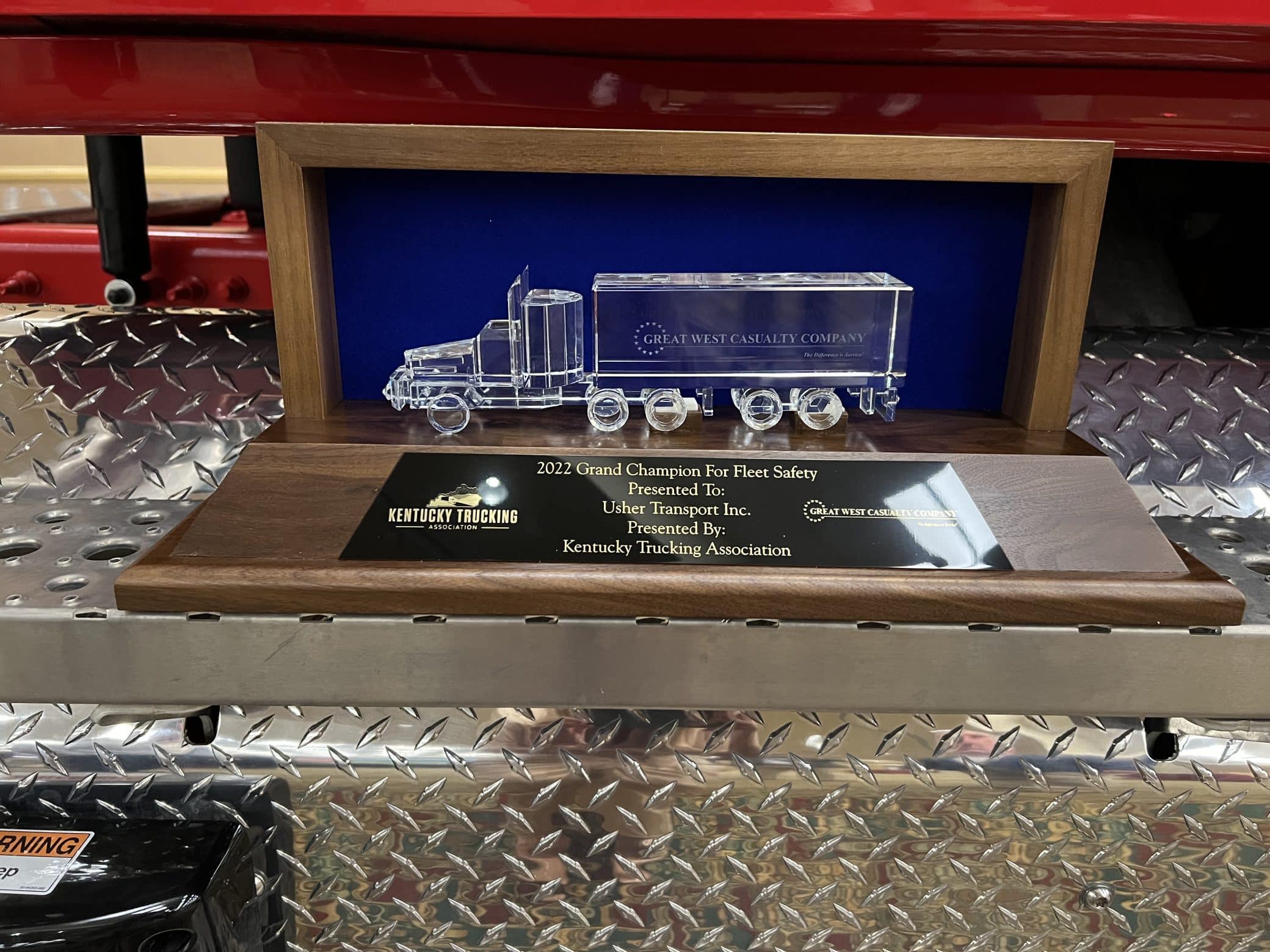 Kentucky Trucking Association Grand Award image