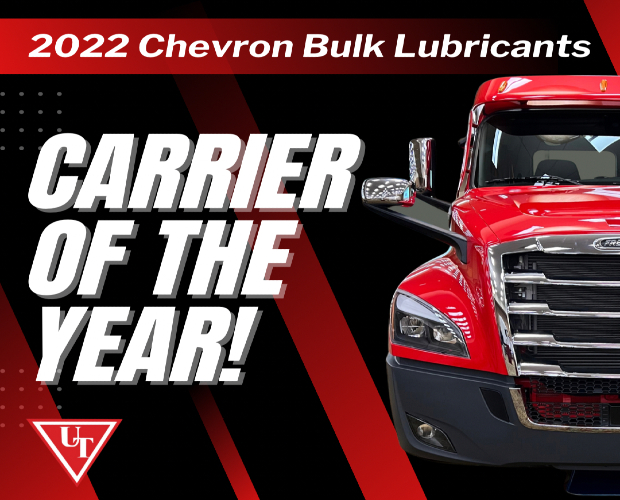 2022 Chevron Bulk Lubricants Carrier of the Year Award